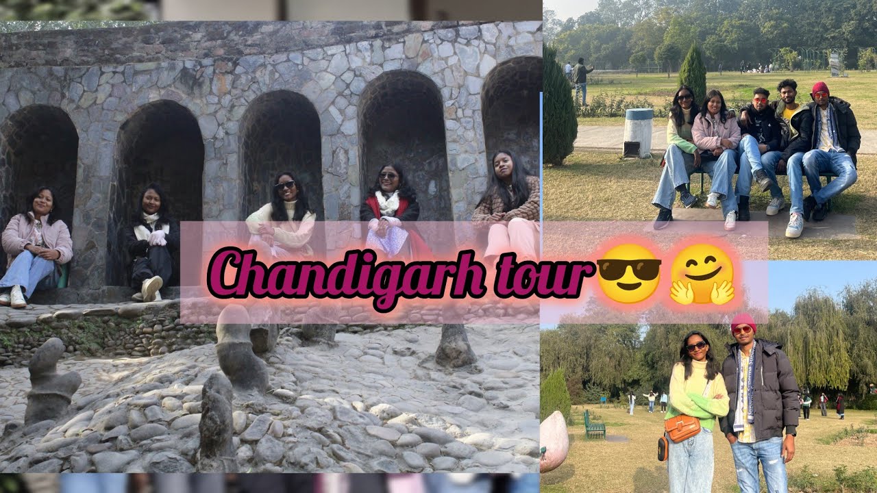Chandigarh tour 🌆 | PART- 2 | Rock Garden Chandigarh 😎🗿
