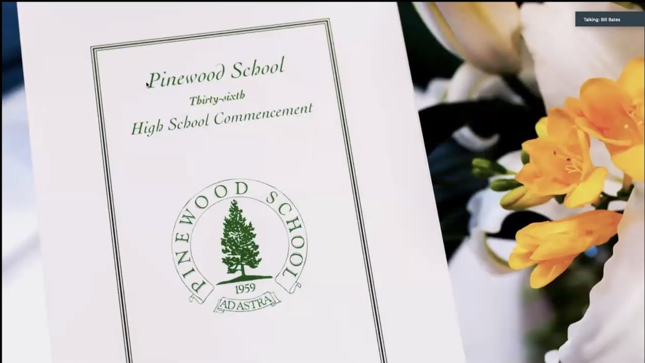Pinewood School High School Graduation 2020 The Digital Perennial YouTube