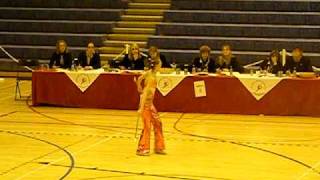 Ek Twirlen 2010 Schotland - Voorronde 2 Baton Preteen - Natasja Sen Ned