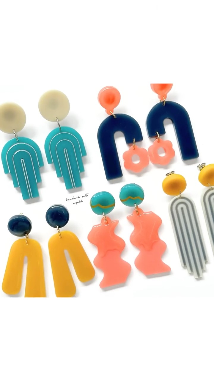Resin] I tried making uniquely shaped resin parts! How to make
