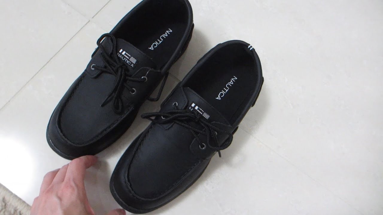 Nautica Spinnaker Youth Boat Shoe Loafers Review YouTube