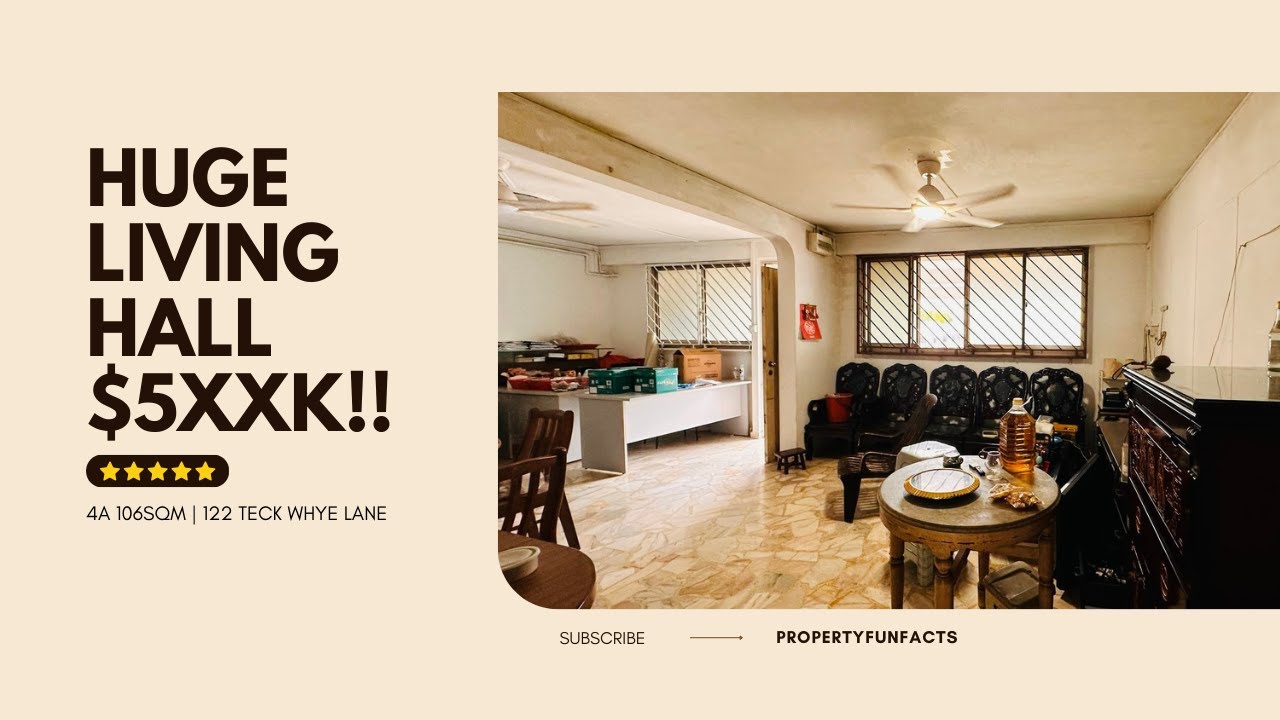 Singapore HDB | I Discovered A 4A HDB At 122 Teck Whye Lane That's A STEAL!