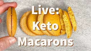 Macaron Live: Attempting Keto Macarons