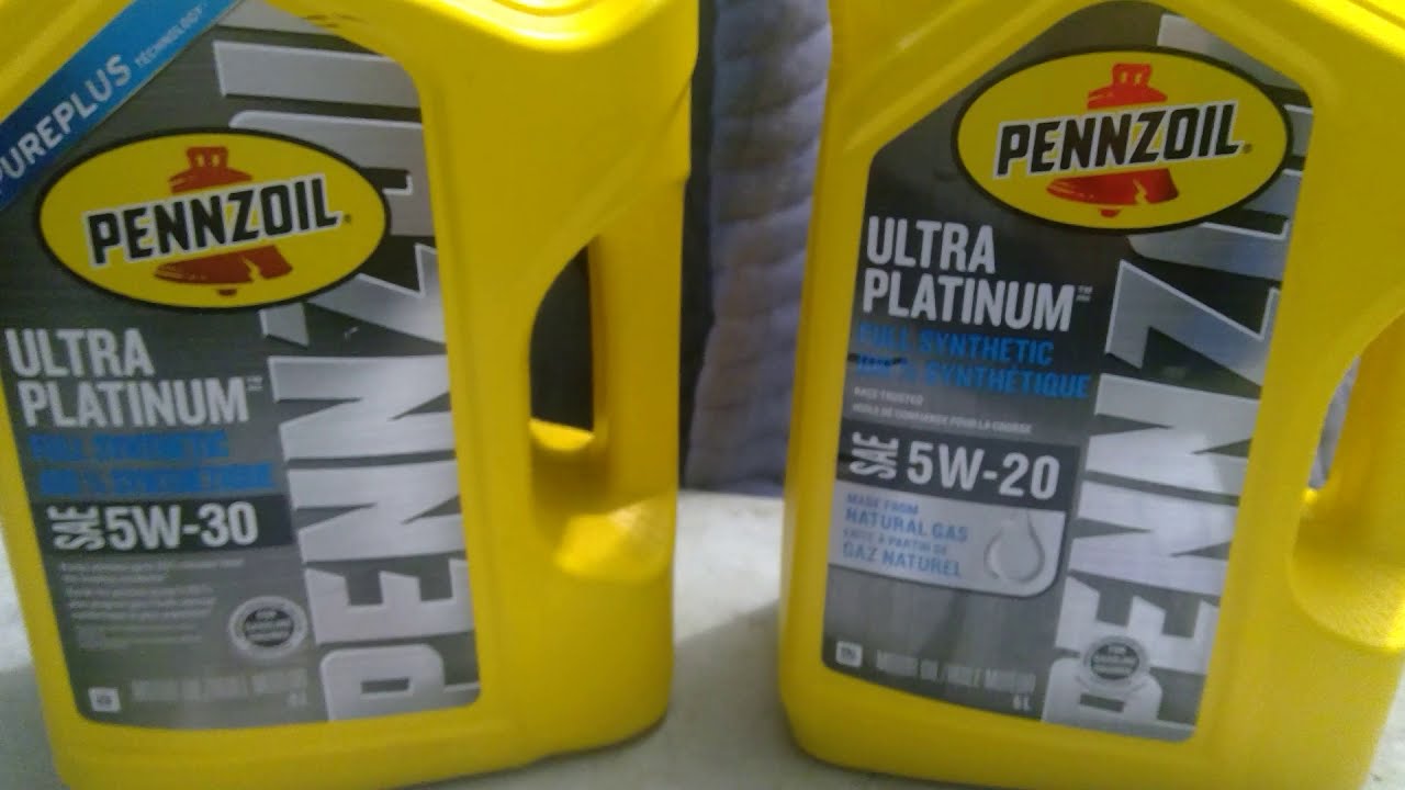 Pennzoil ultra platinum 5w-20