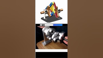 Schmidt Coupling Working Explained 📌 #coupling #mechanicalengineering #3danimation #3ddesign