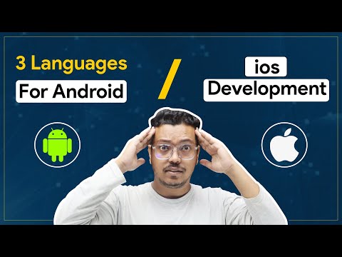3 Languages for Android/iOS Development #shorts