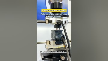 High-end testing equipment for precisely measuring the insertion force, extraction force