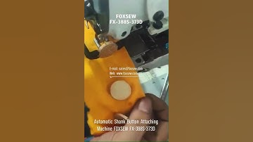 Automatic Shank Button Sewing Machine