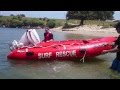 Zodiac Milpro Surf Boat Roll Over