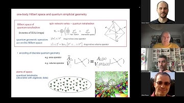 Daniele Oriti: Quantum information structure of spacetime