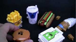 6 CANDY TOY FOODROIDS 食玩フードロイド大集合