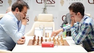 Mamedyarov interrompe o excelente desempenho de Caruana 