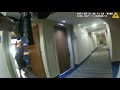 Bodycam: Officer Hit In Crazy Shootout In Florida Hotel.