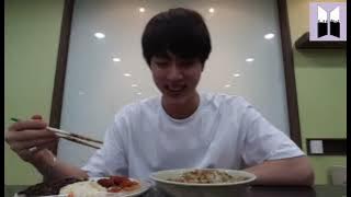 Indo-Eng Sub [Jin Live]151015 BTS Eat Jin Live: Aren't you hungry?