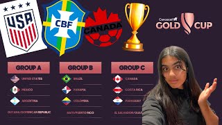 CONCACAF W GOLD CUP EARLY PREDICTION AND REVIEW