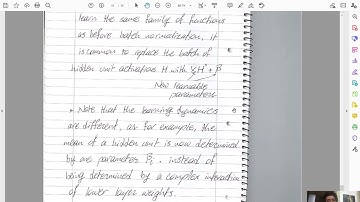 Introduction to Deep Learning - Module 3 - Video 72: Batch Normalization Hyperparameters