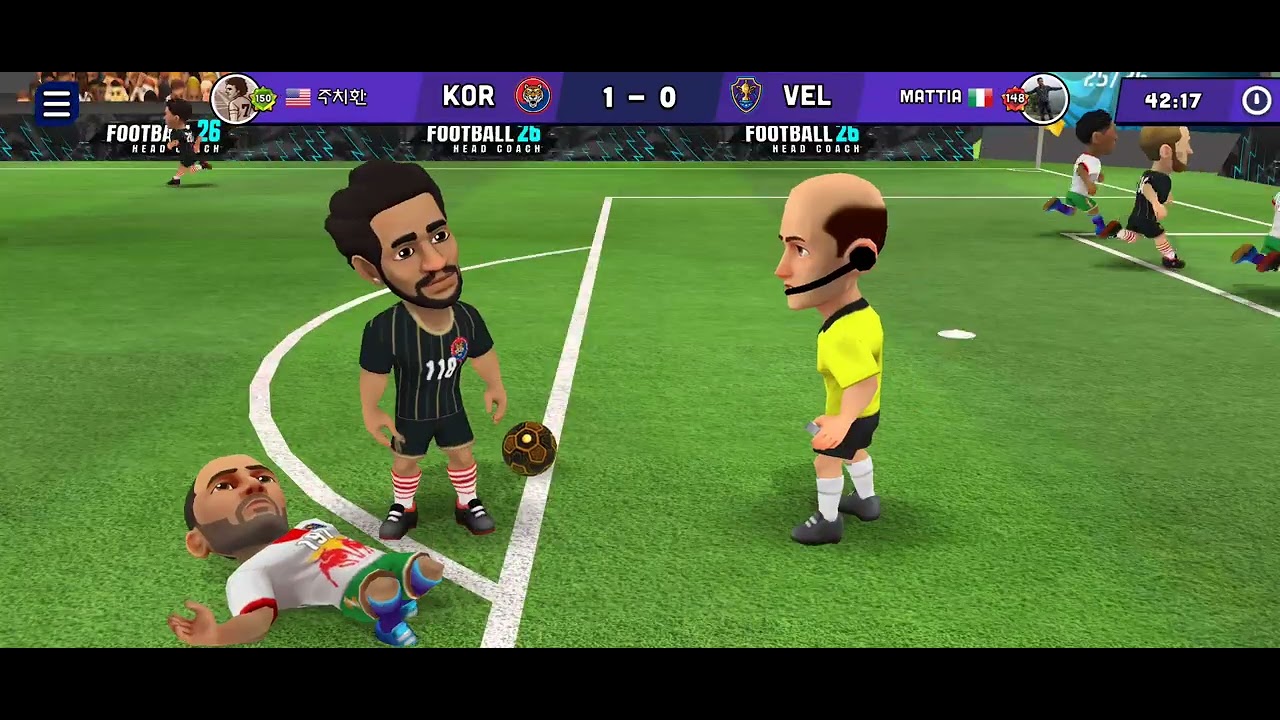 Mini football game(Kinf of Africa Cup-Final)-753 : 938(All Legend players)