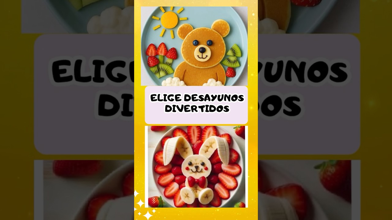 ELIGE ARRIBA O ABAJO COMIDA CREATIVA 