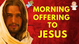DAILY MORNING OFFERING TO JESUS | DAILY PRAYER | #youtube #catholic