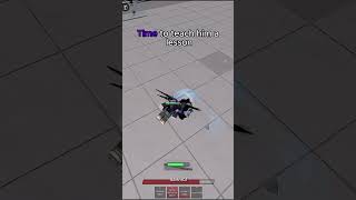 Humbling toxic friend #roblox #tsb #thestrongestbattlegrounds