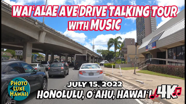 Waialae Ave Drive Talking Tour with Music July 15, 2022 Oahu Hawaii