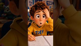 Toby’s Homework Went Crazy 😂✏️ MiniBot Disaster!