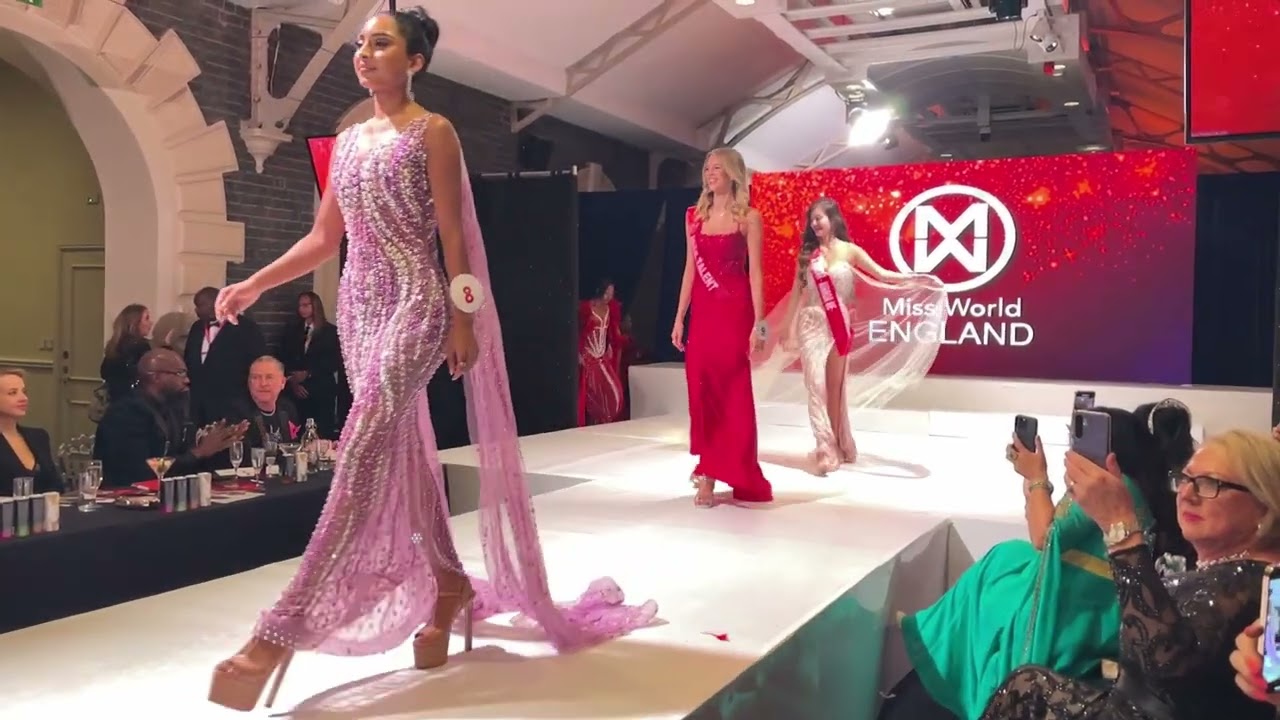 "Miss England 2025: Slow-Motion Highlights"