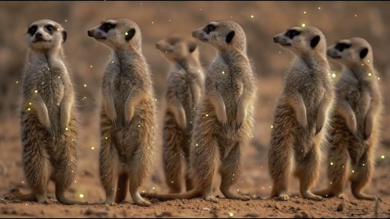 CUTE & FUNNY MEERKATS ✨ Stress Relief, Anxiety, and Gentle Fun vibes