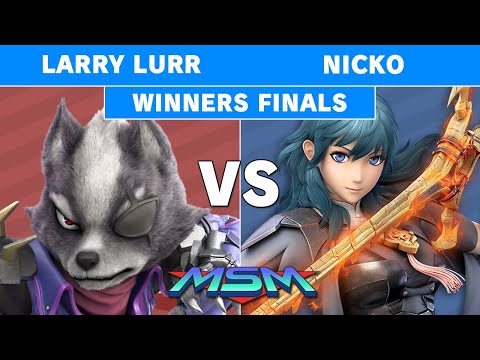 MSM 232 - Larry Lurr (Wolf) Vs Demise | Nicko (Byleth) Winners Finals - Smash Ultimate