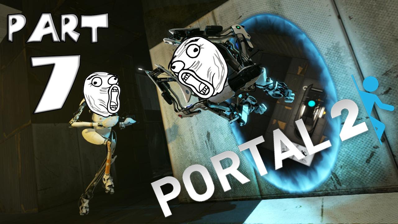 Portal 2 Co op Walkthrough Part 7 (Greek) - YouTube