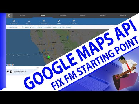 Google Maps API-Fixing