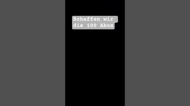 Schaffen wir es?