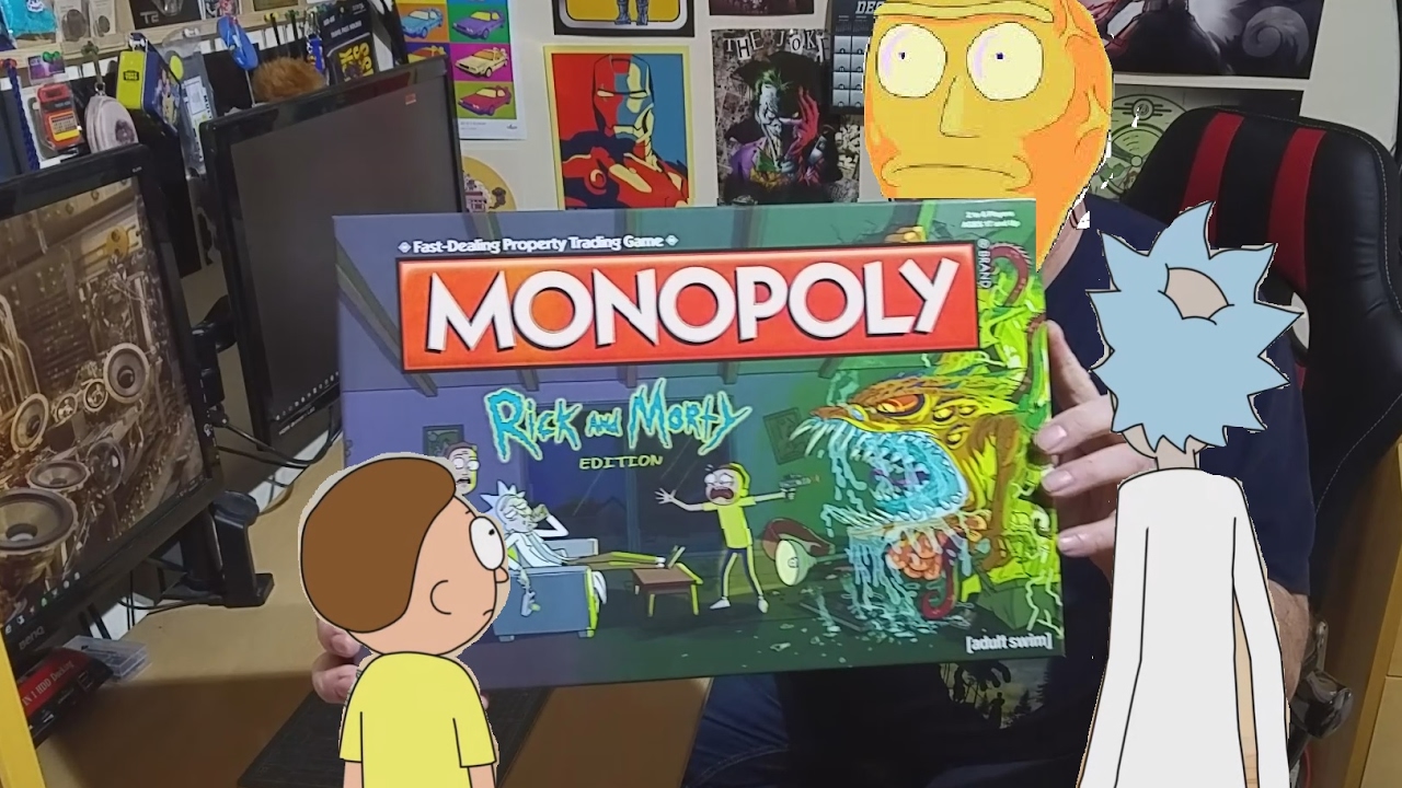 rick & morty monopoly