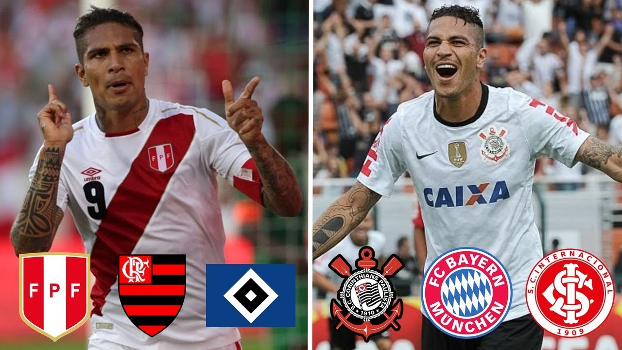 EL MEJOR GOL DE PAOLO GUERRERO EN DISTINTOS EQUIPOS