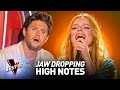 Mind-boggling HIGH NOTES making the Coaches