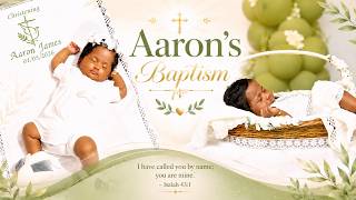 Aaron’s Baptism |Celebration |Christening Day BaptismDay #HolyBaptism #sfschurch#sfs #specialday 