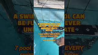 🚨 7 SWIMMING POOL SAFETY RULES EVERY SWIMMER SHOULD KNOW 🏊‍♂️#swimming #swimmingpool #safety