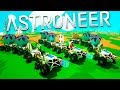 Snake Trains - The Key to Intergalactic Survival...and Fun! - Astroneer Multiplayer Gameplay