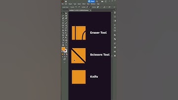 3 Easy Tips & Tricks in Adobe Illustrator cc Tutorial : Eraser Tool | Scissors Tool | Knife Tool