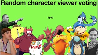 Random character viewer voting ep35