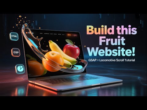 🍓Animated Fruit Website
