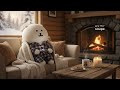담곰이 너는 놀아 나는 공부(일)할게🔥다른 방에서 들리는 음악 + 장작타는소리 | 공부할 때 듣는 Playlist X ASMR