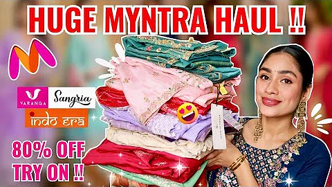 Myntra 2025 Trendy Collection | Kurta set haul | Myntra Latest Picks |Affordable #myntrahaul #Myntra