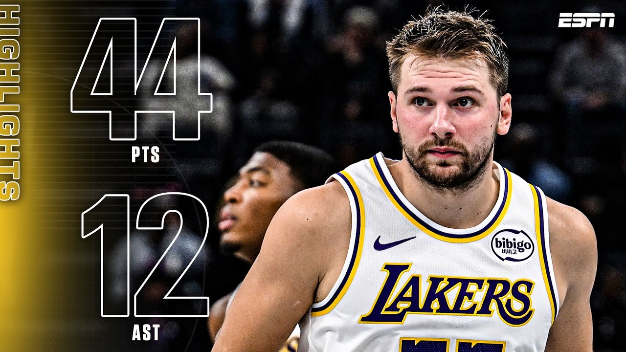 Luka Doncic HIGHLIGHTS 🎥 44 PTS, 12 REB & 6 AST in NBA Cup win vs ...