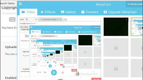 can not connect manycam with youtube live stream!
