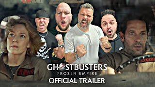GHOSTBUSTERS: FROZEN EMPIRE - Official Trailer reaction