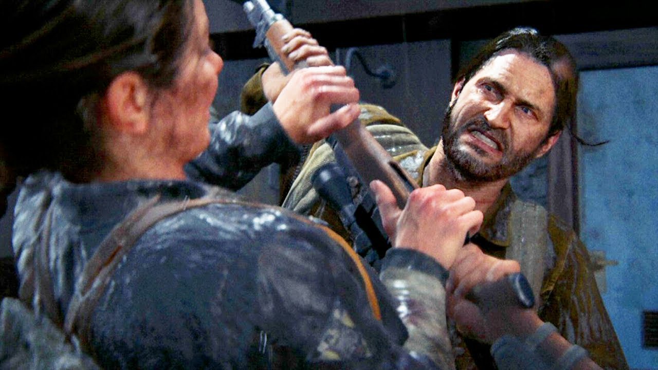 Tommy teaches Ellie to Snipe - The Last of Us Part II (PS4 Pro) 4K HDRS 