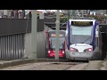 Trams in Den Haag (The Hague ), Netherlands. September 2018