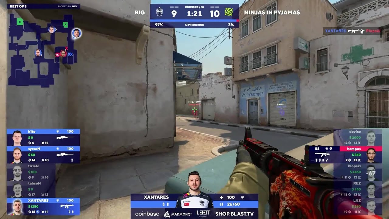 XANTARES ace vs. NIP | BLAST PREMIER SPRING FINAL 2021