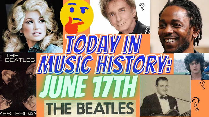 Today In Music History: June 17th